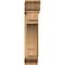 Ekena Millwork Merced Traditional Rough Sawn Bracket w/ Offset Brace, Western Red Cedar, 8"W x 28"D x 36"H BKT0806X28X36MRC01RWR - alternate 2